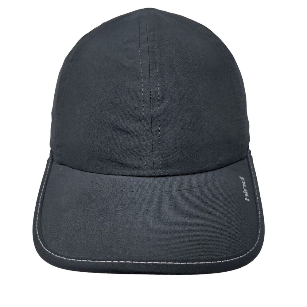 Hind Men's Strapback Hat Gray Size OS Spell Out Logo Adjustable